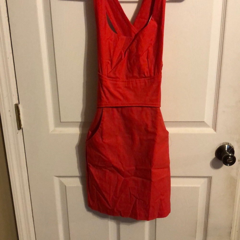 Red dress